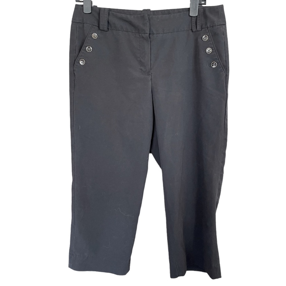 Sandro Paris Sportswear Black Cropped Pants 10